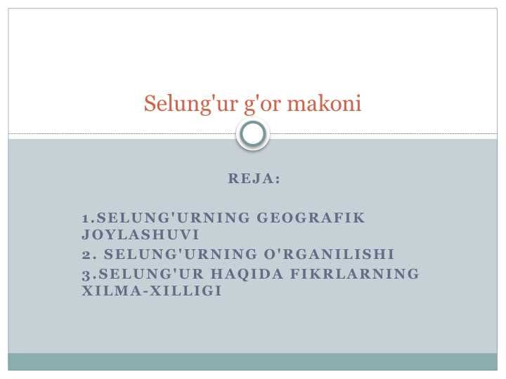 Selung'ur g'or makoni