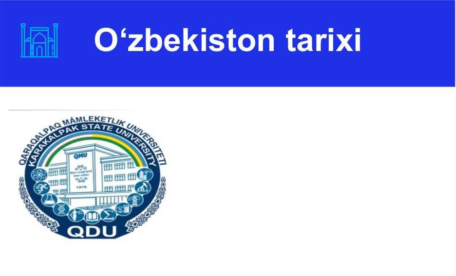 O‘zbekiston tarixi