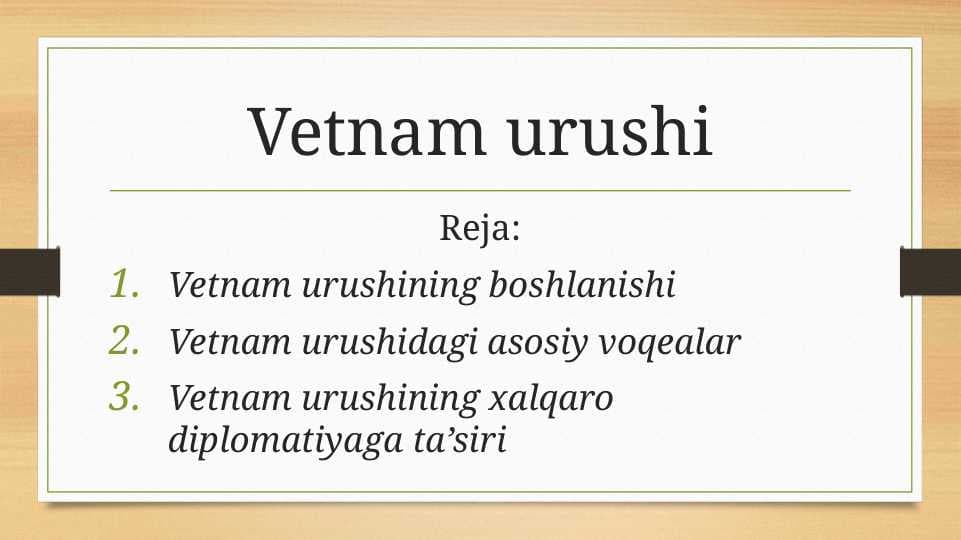 Vetnam urushi