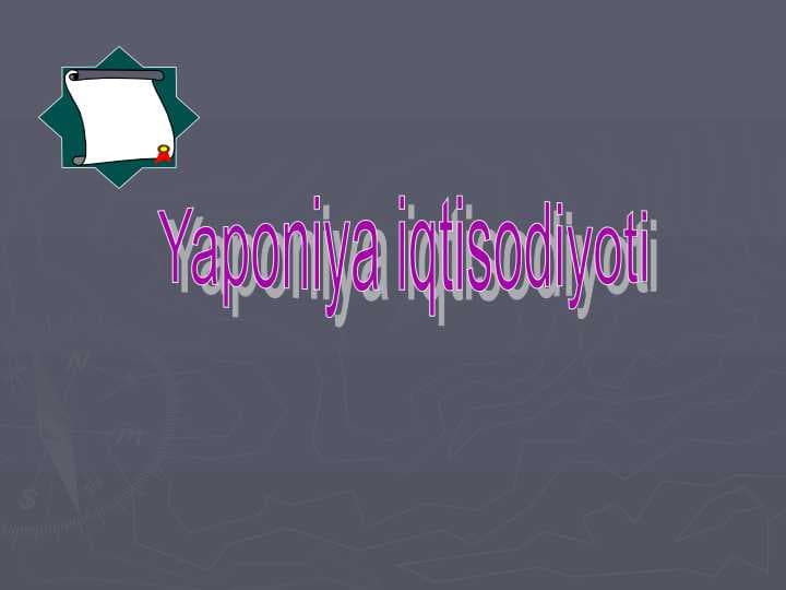 Yaponiya iqtisodiyoti