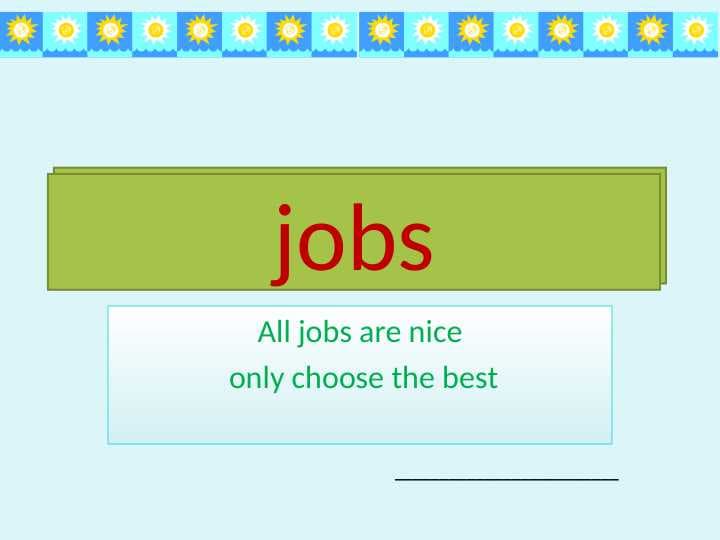 jobs