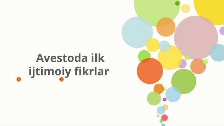 Avestoda ilk ijtimoiy fikrlar