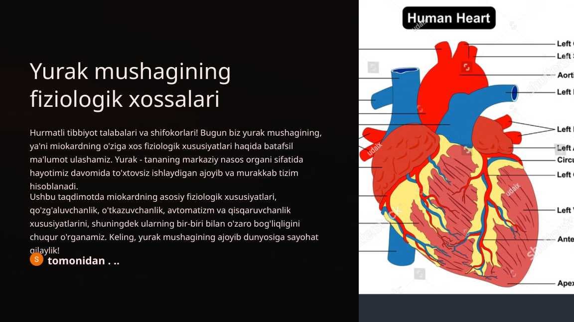 Yurak mushagining fiziologik xossalari