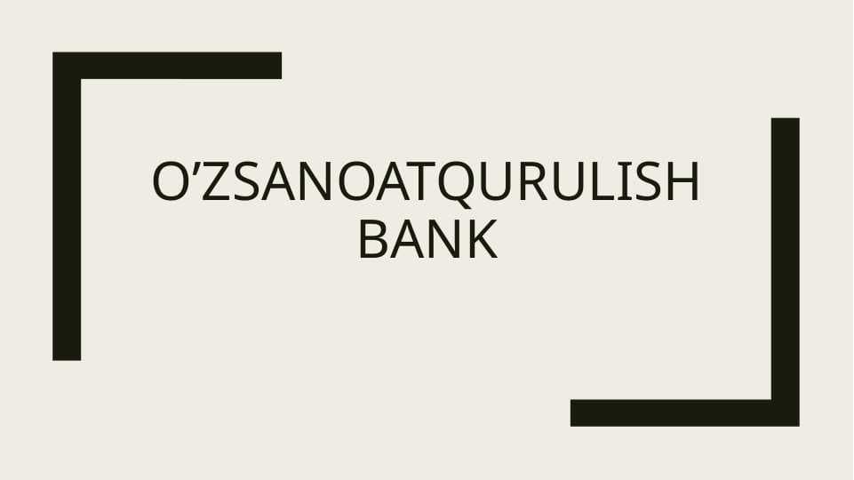 Sanoat Qurilish Bank