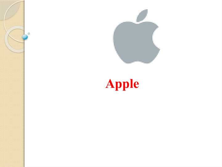 apple