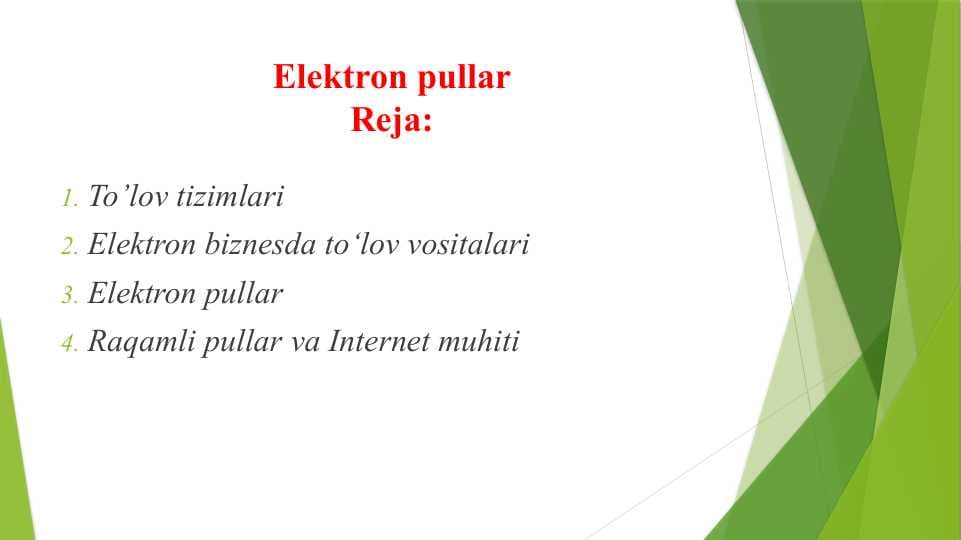 Elektron pullar