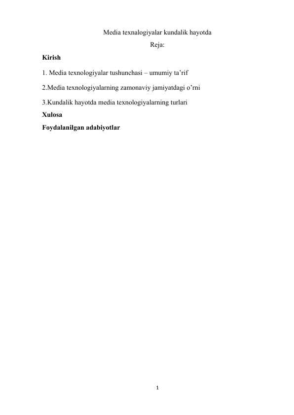 Media texnalogiyalar kundalik hayotda.docx