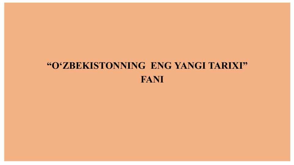 О‘zbekiston Respublikasidagi ijtimoiy o`zgarishlar