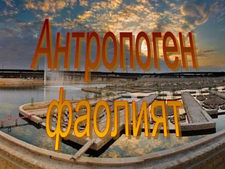 Антропоген