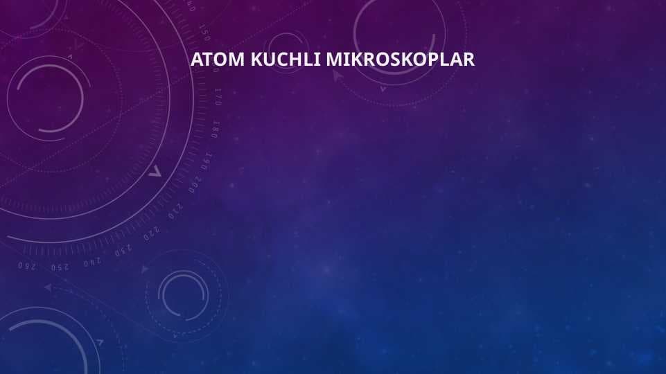 Atom kuchli mikroskoplar