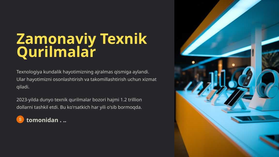 Zamonaviy Texnik Qurilmalar
