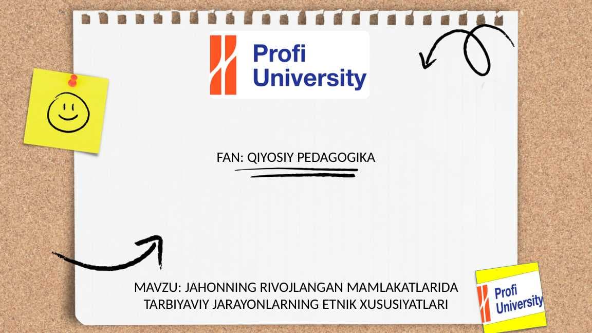JAHONNING RIVOJLANGAN MAMLAKATLARIDA TARBIYAVIY JARAYONLARNING ETNIK XUSUSIYATLARI