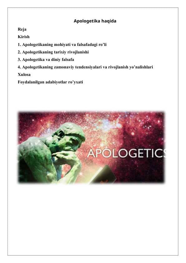 Apologetika haqida 25
