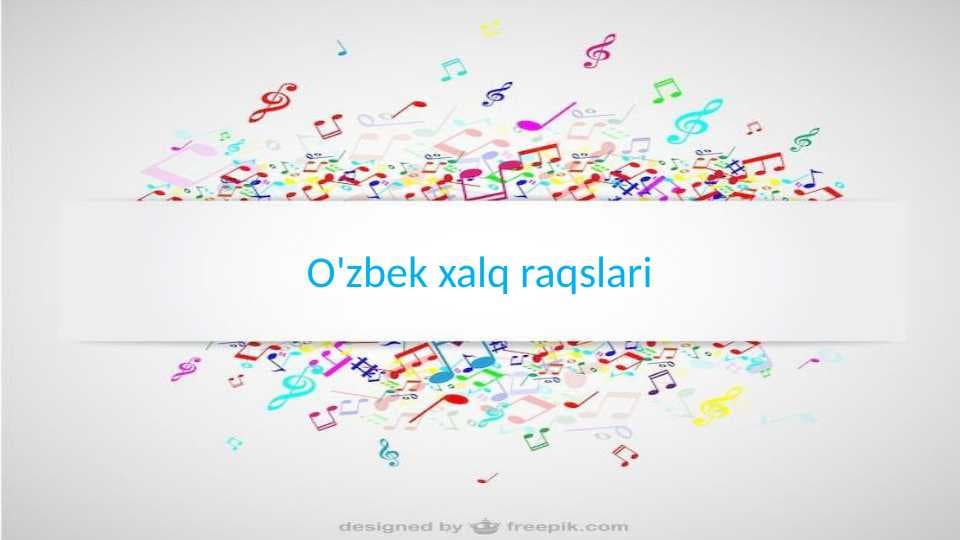 O'zbek xalq raqslari