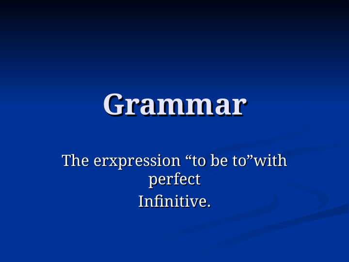 grammar