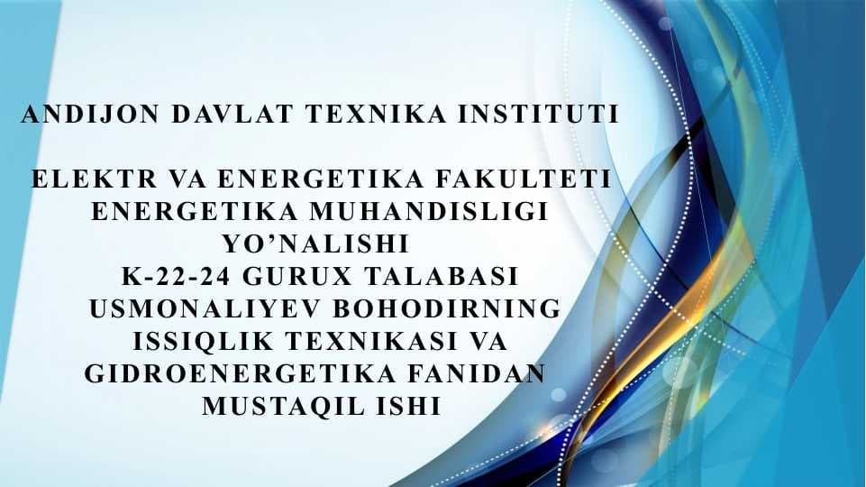 Oʻzinduksiya va oʻzaro induksiya xodisalari