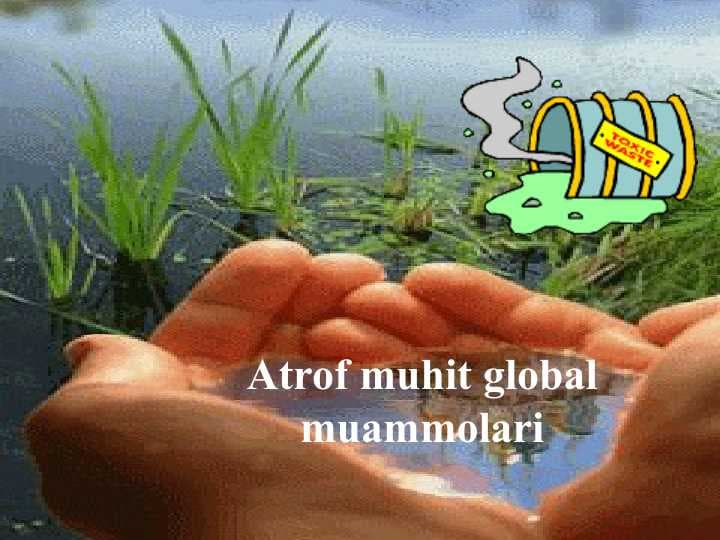 Atrof muhit global muammolari