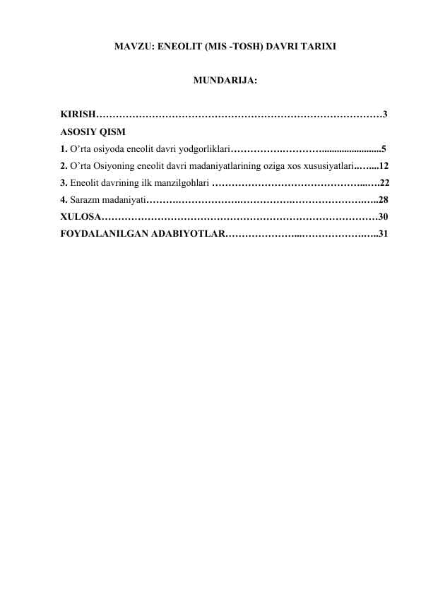 ENEOLIT MIS -TOSH DAVRI TARIXI.docx