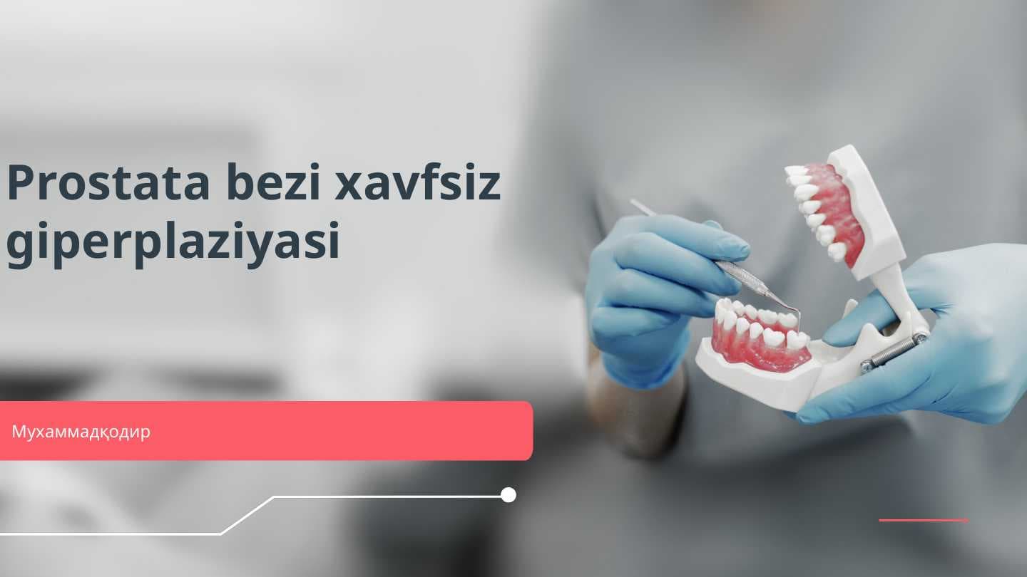 Prostata bezi xavsiz giperplaziyasi