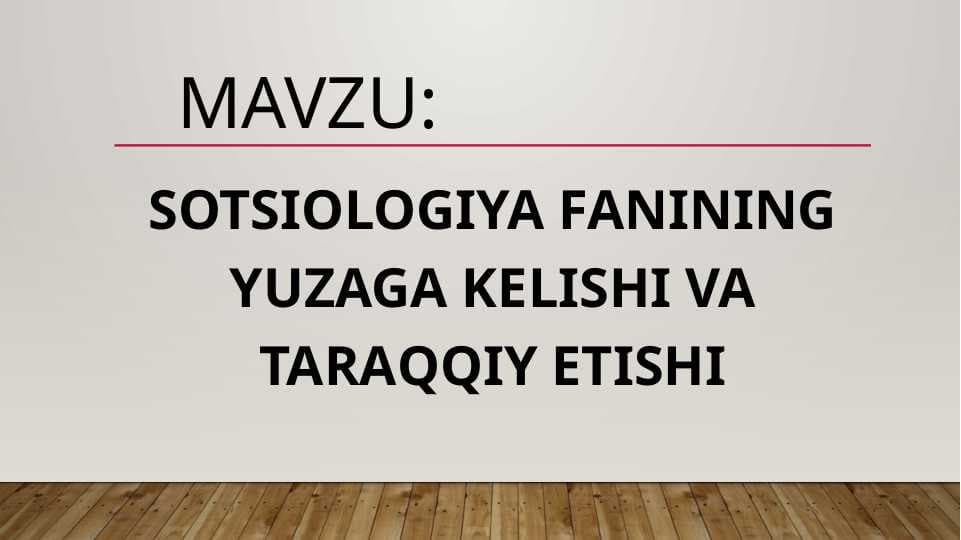 SOtsiologiya