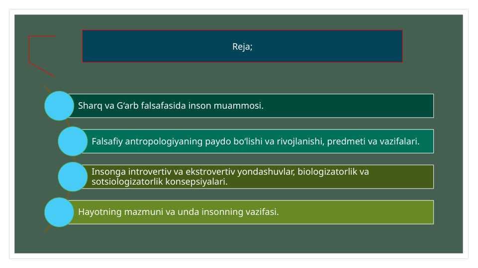 Falsafiy antropologiya