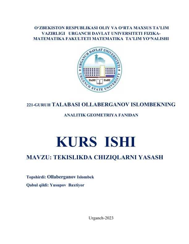 Tekislikda toʻgri chiziqlar haqida maʻlumot.docx