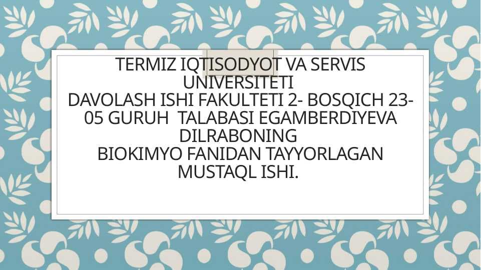 kamqonlik turlari va sabablari .qon ivish omillarining tug”ma kasalliklari. Pptx