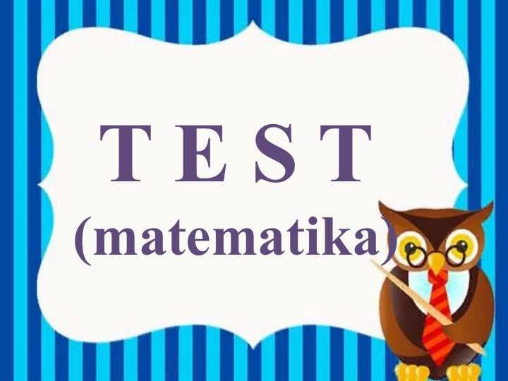 T E S T (matematika)