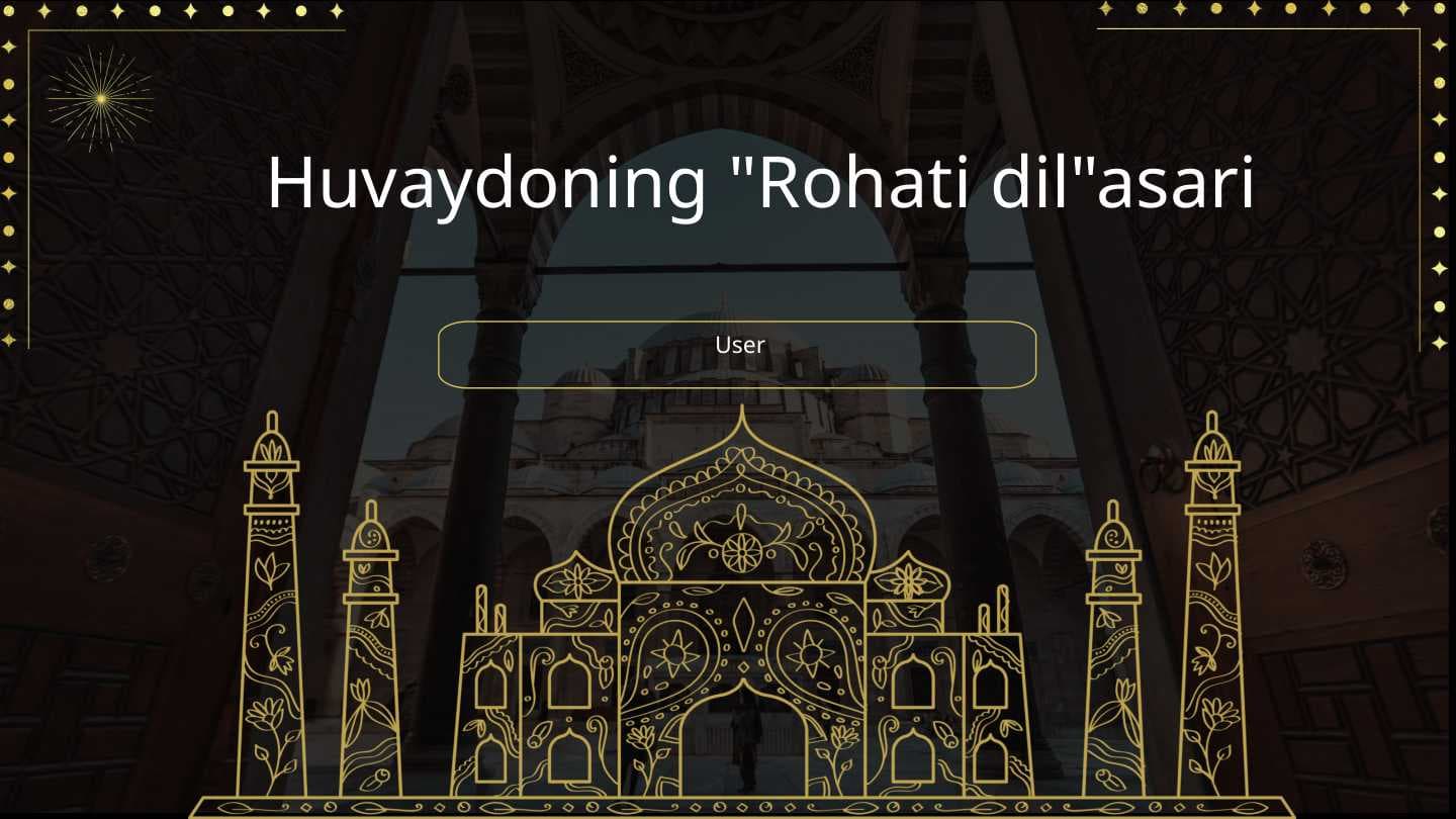 Huvaydoning "Rohati dil"asari
