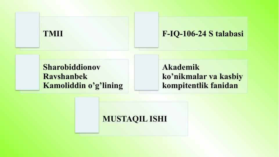 Kreativ fikrlash va uni rivojlantirish