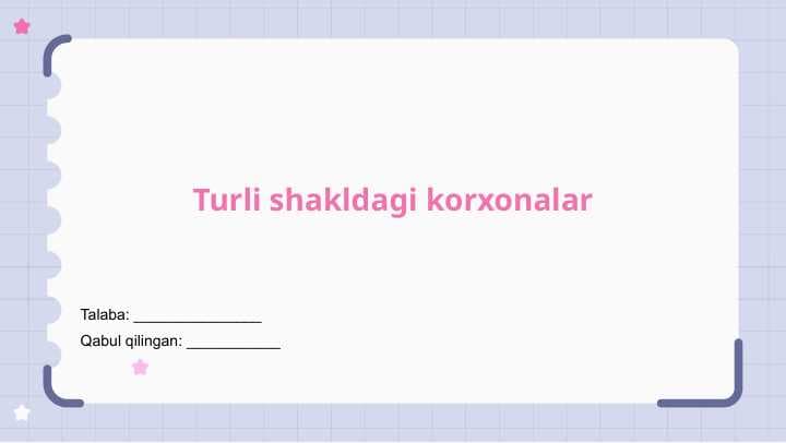 Turli shakldagi korxonalar