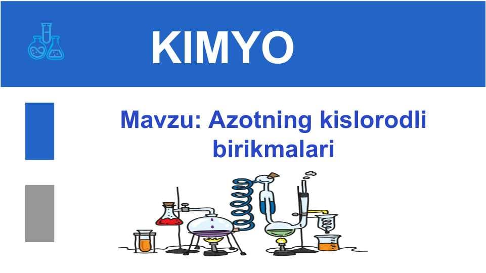 Azotning kislorodli birikmalari