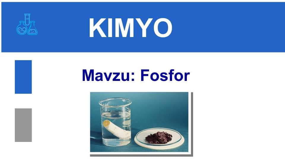 Fosfor