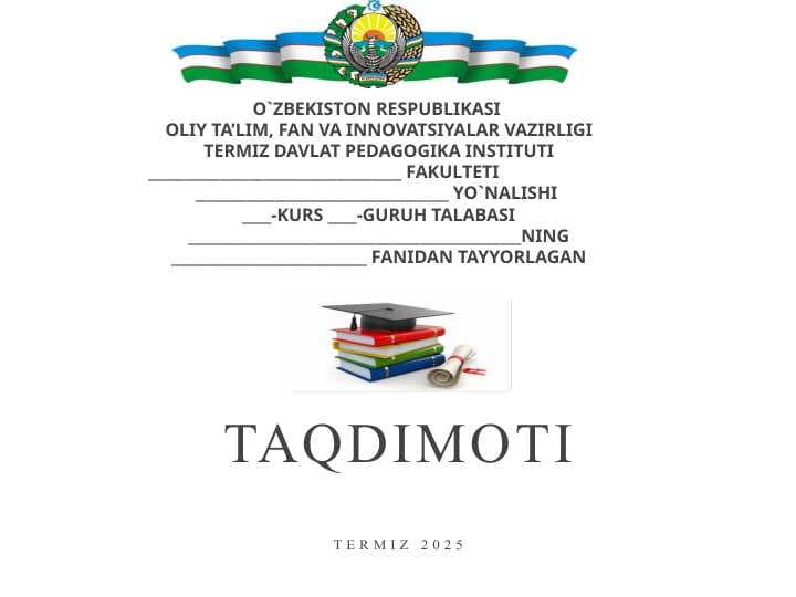XALQ OG‘ZAKI IJODIDA O’RTOQLIK-DO’STLIK TARBIYASI