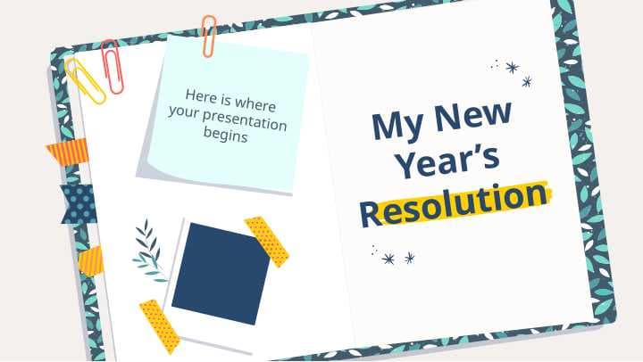 My New Year’s Resolution