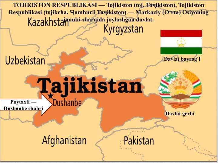 TOJIKISTON RESPUBLIKASI