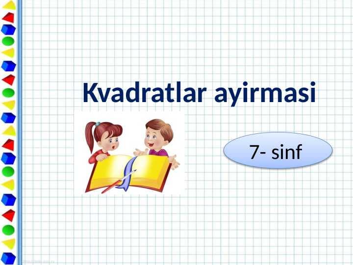 Kvadratlar ayirmasi  D.pptx