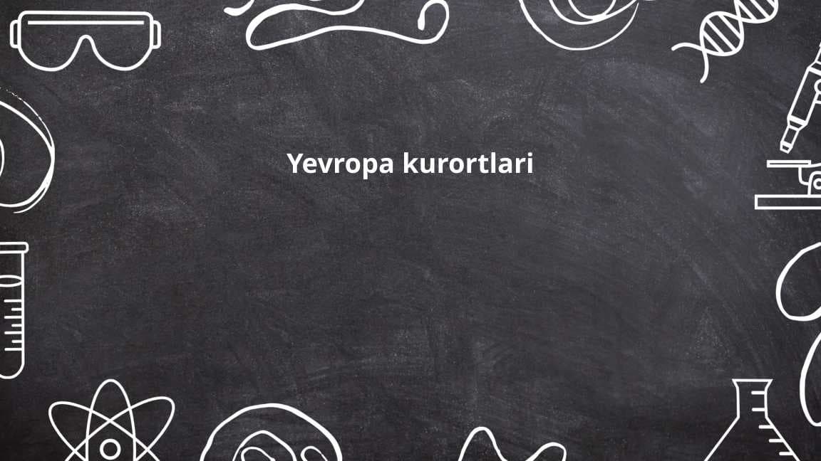 Yevropa kurortlari