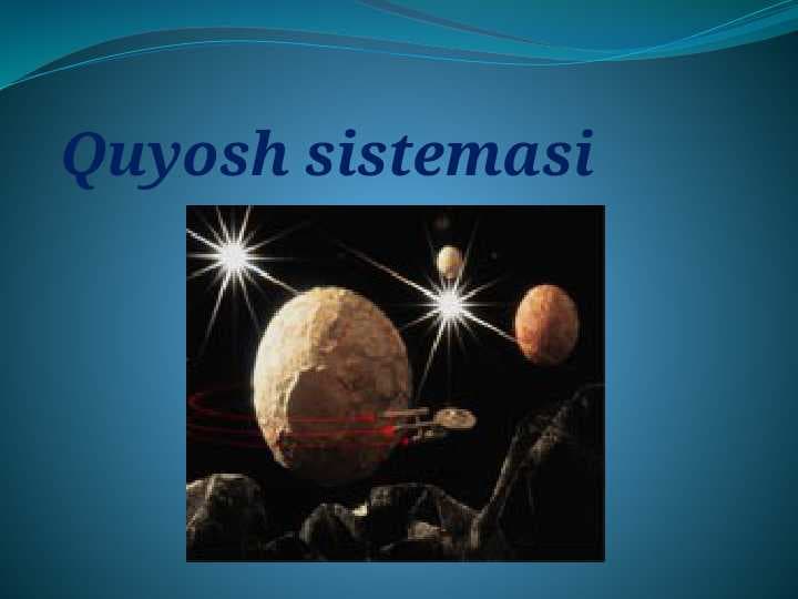 Quyosh sistemasi