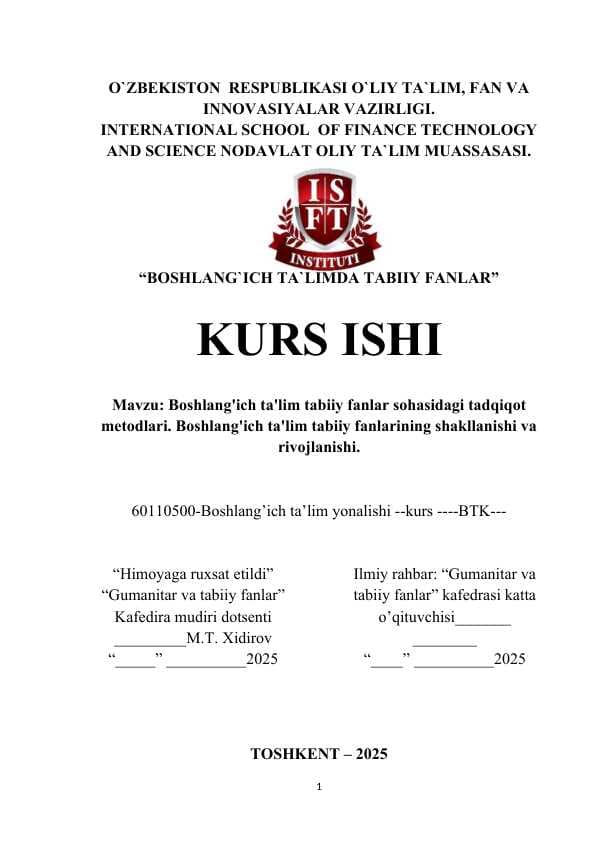 Kurs ishi