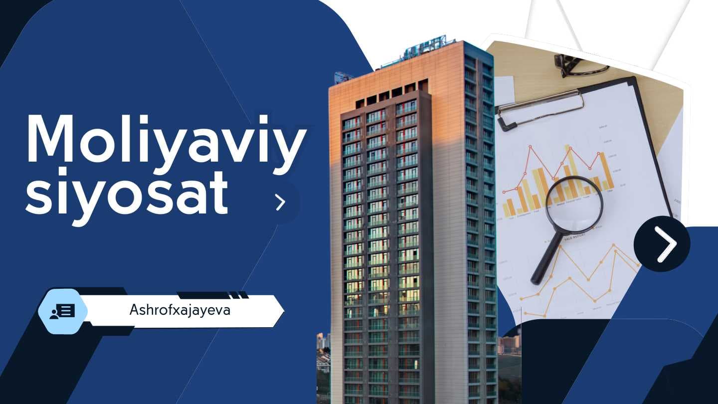 Moliyaviy siyosat