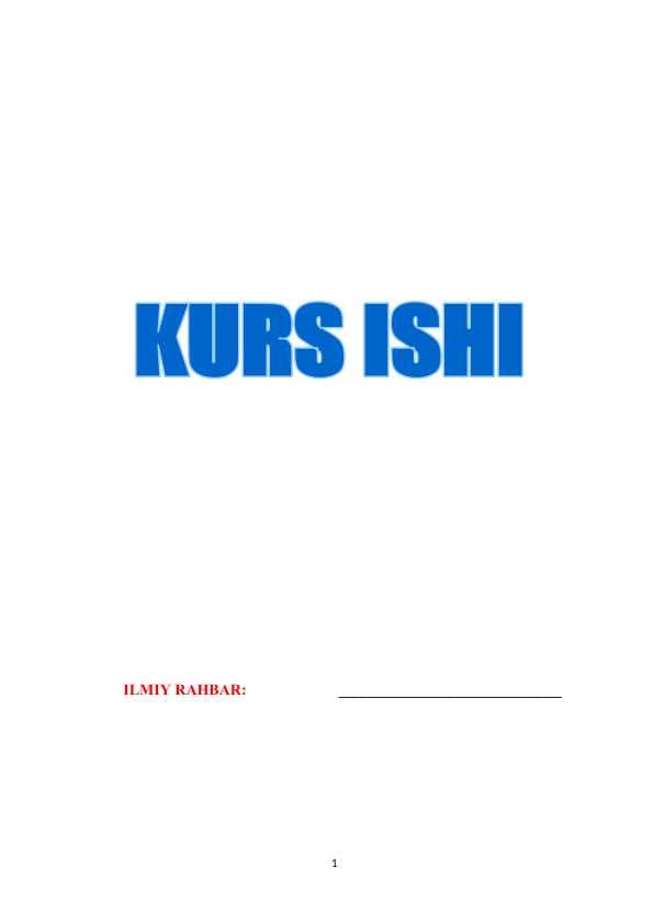 Eshituv analizatorida nuqsonlarni vujudga kelishi (KURS ISHI)