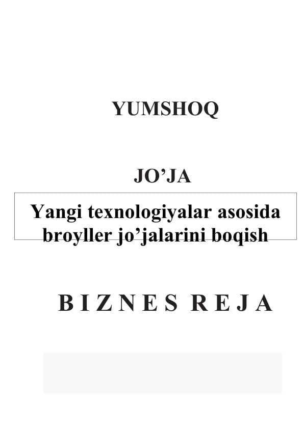 YUMSHOQ  JO’JA