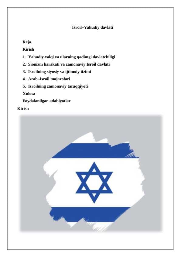 Isroil–Yahudiy davlati 25