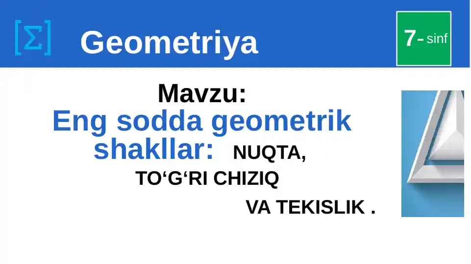 Geometriya