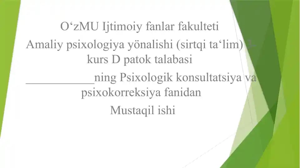 Adlerian konsultatsiyasi