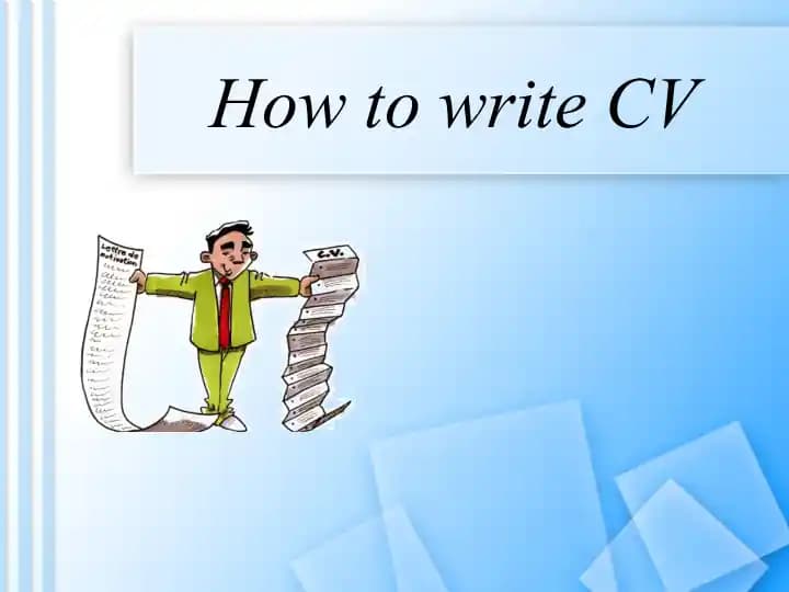 CV yozish qanday qilinadi