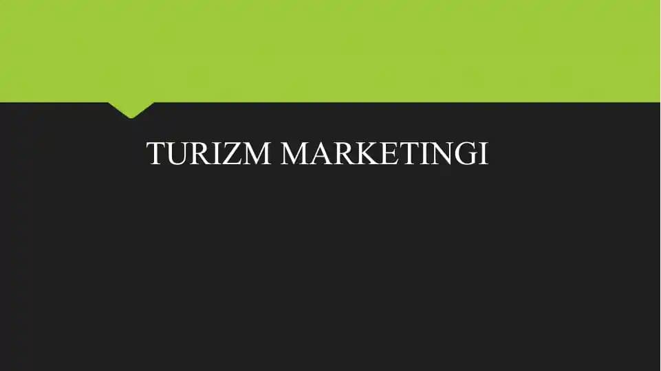Turizm marketingi