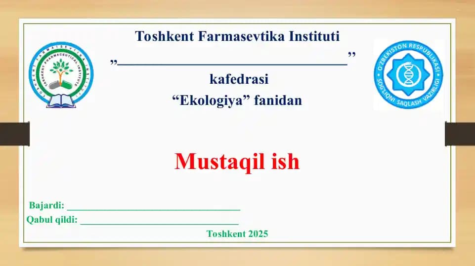 21. Ijtimoiy moslashuv stress muammolari. Taqdimot 9 bet.