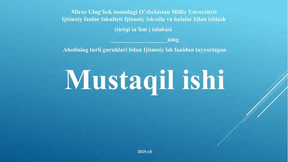 Nogironlik belgilari va nogironlik guruhlarini aniqlash mezonlari